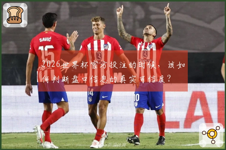 2026世界杯官方投注的时候，该如何判断盘口信息的真实可信度？