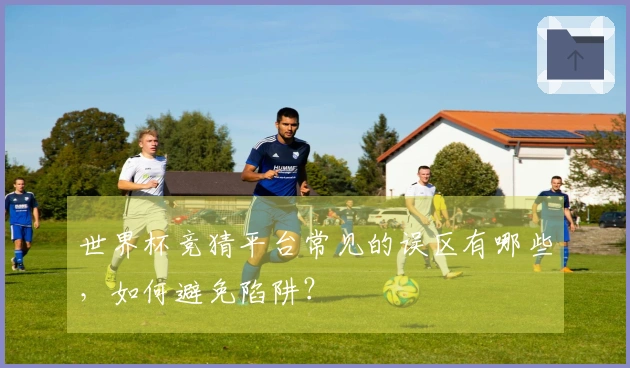 世界杯竞猜平台常见的误区有哪些，如何避免陷阱？